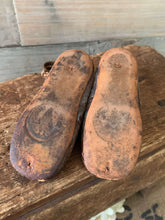 Load image into Gallery viewer, Beautiful Old Leather Baby Shoes