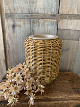 Load image into Gallery viewer, Wicker Lantern Electric Melt Warmer