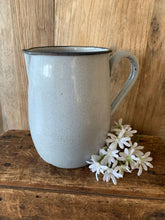 Load image into Gallery viewer, Farmhouse enamel jug