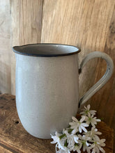 Load image into Gallery viewer, Farmhouse enamel jug
