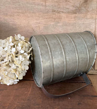 Load image into Gallery viewer, Rustic Galvanised Farmhouse Jug