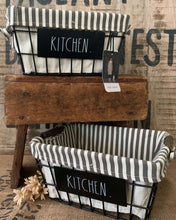Load image into Gallery viewer, Rae Dunn “KITCHEN” Baskets