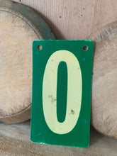 Load image into Gallery viewer, Vintage Green Numbers - (double sided)