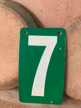 Load image into Gallery viewer, Vintage Green Numbers - (double sided)