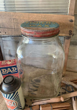 Load image into Gallery viewer, Large Vintage Fisher's Wax Jar