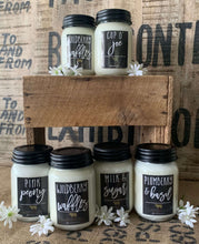 Load image into Gallery viewer, ~~~RE-STOCKED~~~ Milkhouse Candle Co. Farmhouse Mason Jar Candle - 13oz