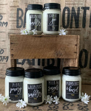 Load image into Gallery viewer, ~~~RE-STOCKED~~~ Milkhouse Candle Co. Farmhouse Mason Jar Candle - 13oz