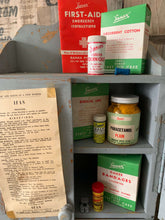 Load image into Gallery viewer, Collectable Vintage "Sanax' First Aid Boxes, Jars etc.