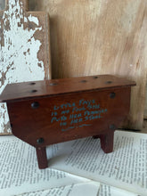 Load image into Gallery viewer, Vintage Milking Stool Money Box