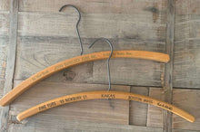 Load image into Gallery viewer, American Vintage Timber Laundromat Advertising Coat Hanger