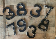Load image into Gallery viewer, Old Painted cast Iron Numbers
