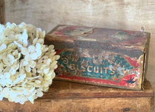 Load image into Gallery viewer, Rare Paper Labelled Original Biscuit Tins - (Set of 3)