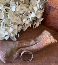 Load image into Gallery viewer, Old Pennies, Brass Tray and Leather Coin Pouch