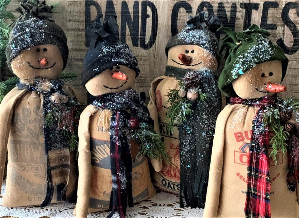 Countin' Crows unique Christmas items, handmade Christmas, vintage Christmas, one of a kind Christmas