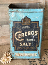 Load image into Gallery viewer, Vintage Cerebos Table Salt Tin
