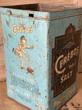 Load image into Gallery viewer, Vintage Cerebos Table Salt Tin
