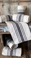 Load image into Gallery viewer, Farmhouse French Linen Ticking Tea Towels
