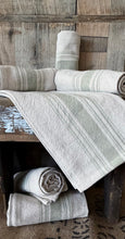 Load image into Gallery viewer, Farmhouse French Linen Ticking Tea Towels

