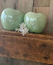 Load image into Gallery viewer, Ceramic Decorator Apples (Set of 2)
