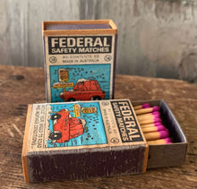 Load image into Gallery viewer, Vintage Federal Safety Matchboxes - Full
