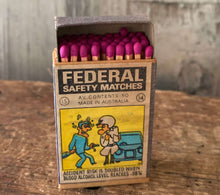 Load image into Gallery viewer, Vintage Federal Safety Matchboxes - Full
