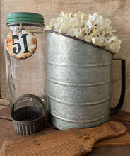 Load image into Gallery viewer, Rustic Galvanised Farmhouse Jug
