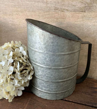 Load image into Gallery viewer, Rustic Galvanised Farmhouse Jug
