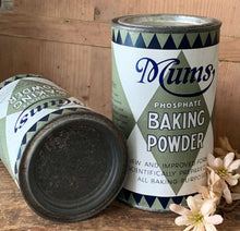 Load image into Gallery viewer, Vintage 1 lb Mum&#39;s Baking Powder Tin
