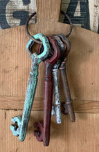 Load image into Gallery viewer, Oversized Cast Iron Key Ring
