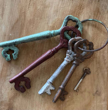 Load image into Gallery viewer, Oversized Cast Iron Key Ring
