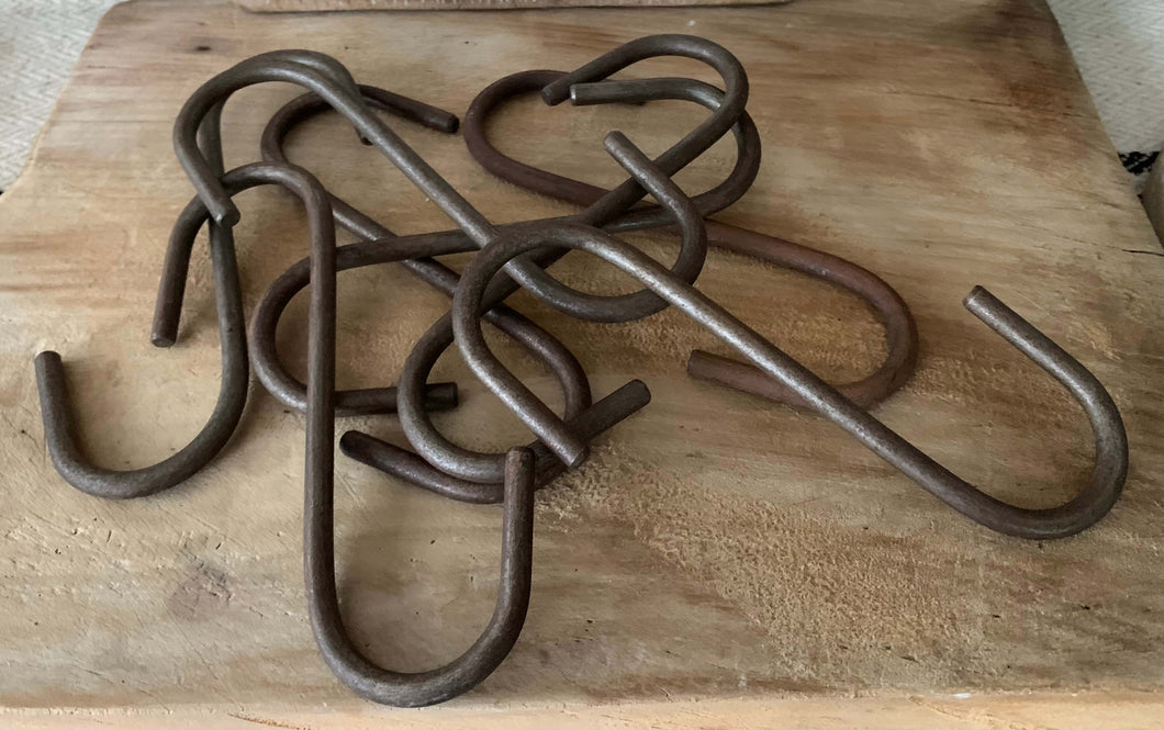 Vintage Cast Iron Hooks