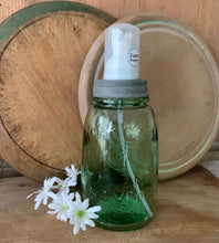 Load image into Gallery viewer, Foaming Soap Dispenser- Mason Jar inspired/ Green Glass
