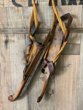 Load image into Gallery viewer, Antique Timber Ice Skates
