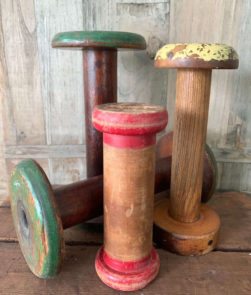 Antique Industrial Bobbins