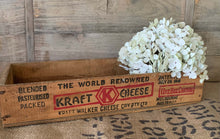 Load image into Gallery viewer, Original Antique KRAFT Cheese Box
