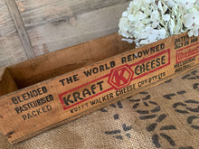 Load image into Gallery viewer, Original Antique KRAFT Cheese Box
