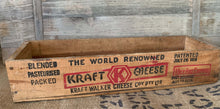 Load image into Gallery viewer, Original Antique KRAFT Cheese Box
