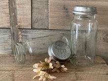 Load image into Gallery viewer, Small 2&quot; Vintage Fowers Vacola Jars - Reg No 28195
