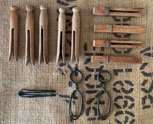 Load image into Gallery viewer, Vintage Laundry Pegs
