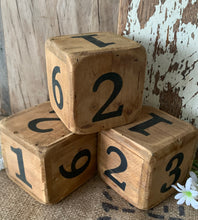 Load image into Gallery viewer, Large Decorative Timber Dice
