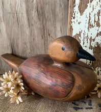 Load image into Gallery viewer, Reproduction Timber Duck Decoy
