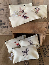 Load image into Gallery viewer, Multipurpose Zippered Bags- Cows
