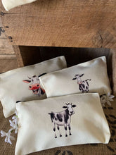 Load image into Gallery viewer, Multipurpose Zippered Bags- Cows
