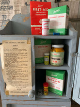 Load image into Gallery viewer, Collectable Vintage &quot;Sanax&#39; First Aid Boxes, Jars etc.
