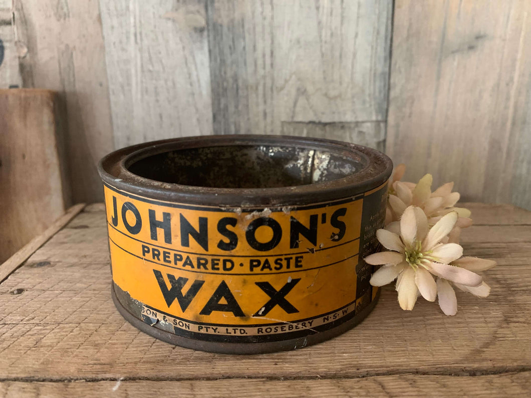 Johnsons Wax Tin