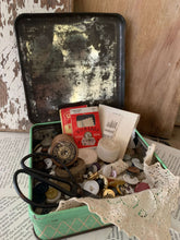 Load image into Gallery viewer, Vintage Tin with Sewing Contents
