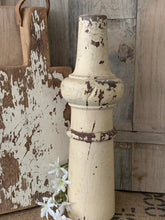 Load image into Gallery viewer, Chippy Vintage Timber Spindle
