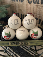 Load image into Gallery viewer, Ceramic Farmhouse Baubles
