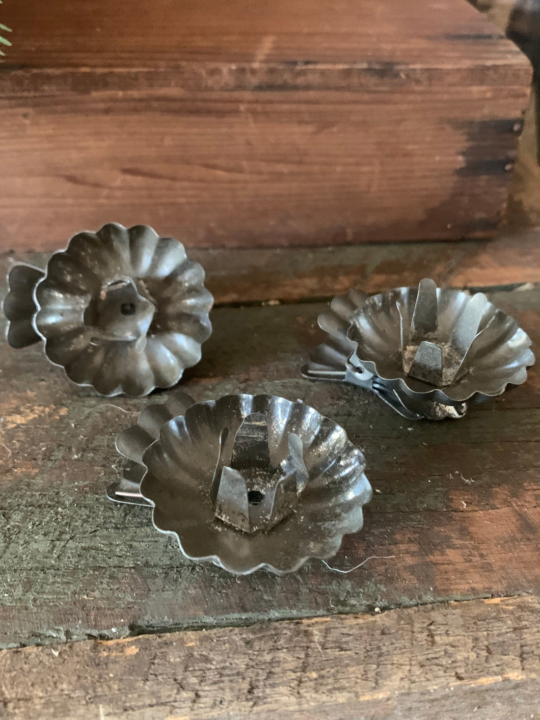 Vintage Tree Candle Clips