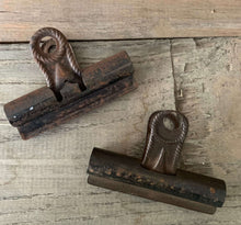 Load image into Gallery viewer, Antique File Clips

